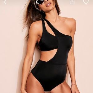 Adore me black one piece